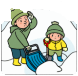 ゆきかきのイラスト