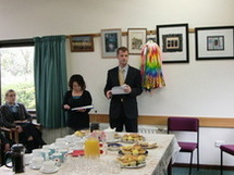 記念品贈呈の写真